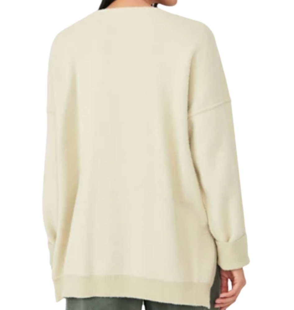 Free People Sweater-Weather V-Neck Sweater SIZE XSMALL‎ - Picture 4 of 16